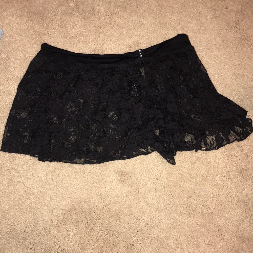 Black ballet skirt